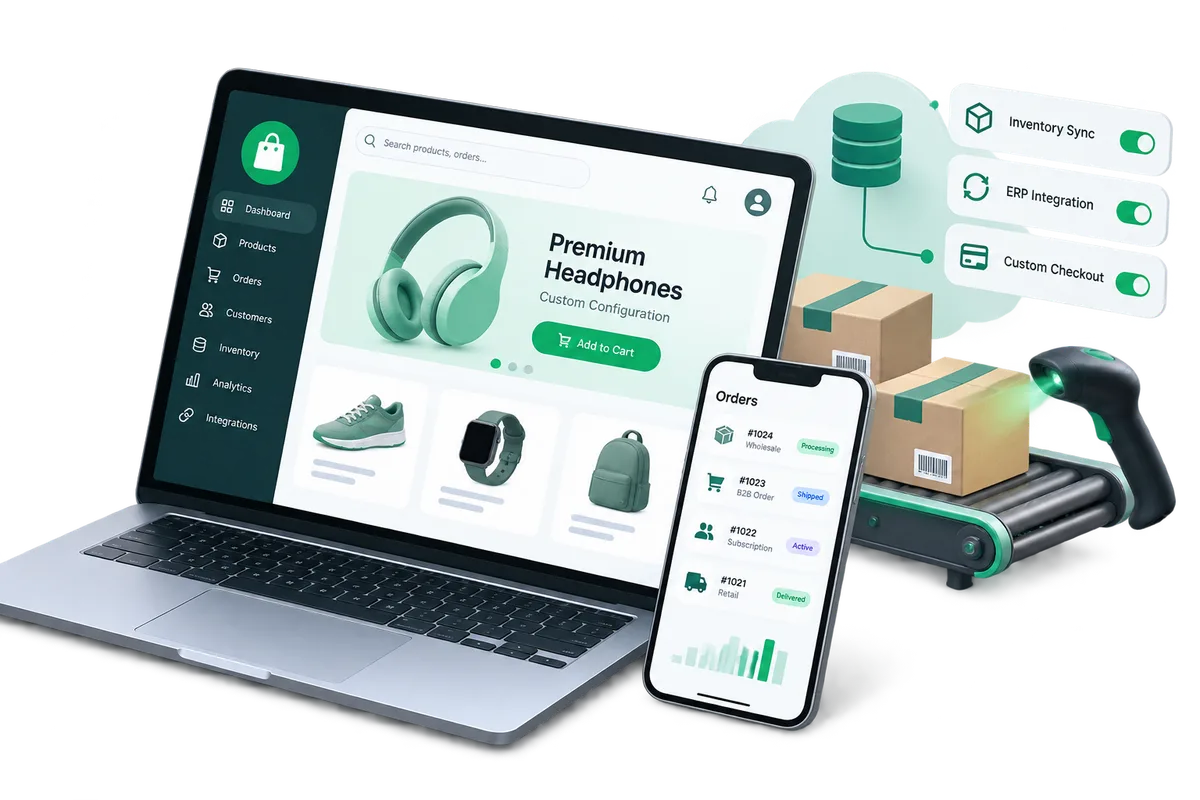 Custom ecommerce platform development