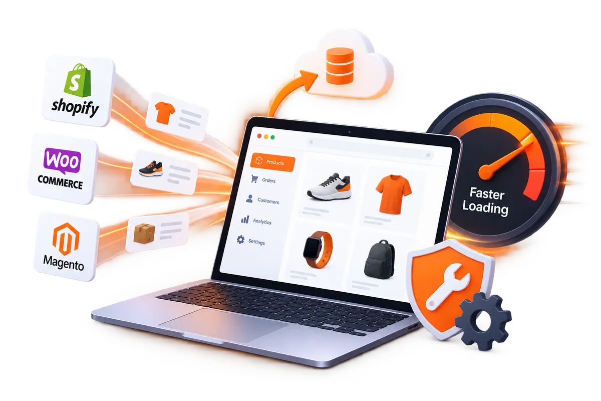 Ecommerce migration and speed optimisation