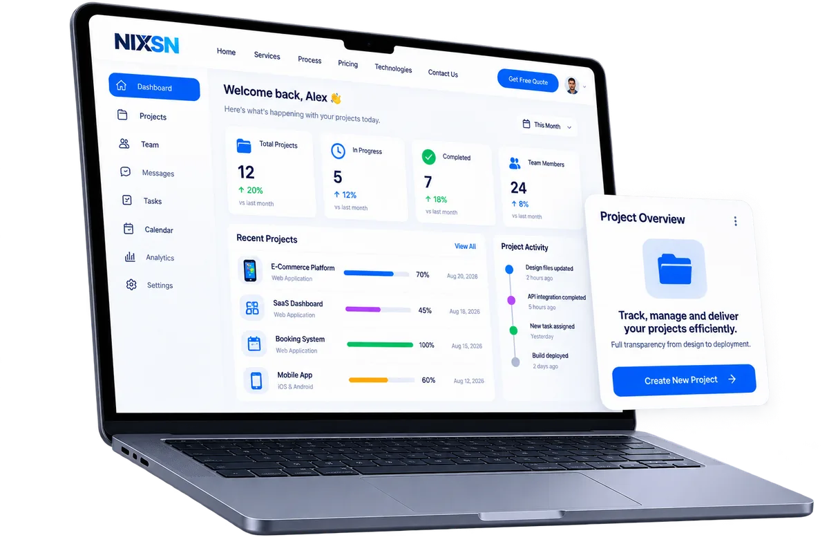 Web application development